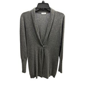 Brunello Cucinelli 100% Cashmere Snap Button-Front Cardigan Sweater Large